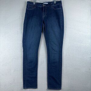 Riders by Lee Skinny Jeans Modern Fit 13083J9 Mid Rise Women's Blue Size 12M